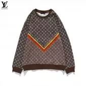 marque pull louis vuitton sweatsuit fly-v style brun